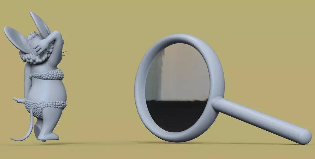 PACK TOM AND JERRY BALDIES-PARTS AND COMPLETE 3D print model_25