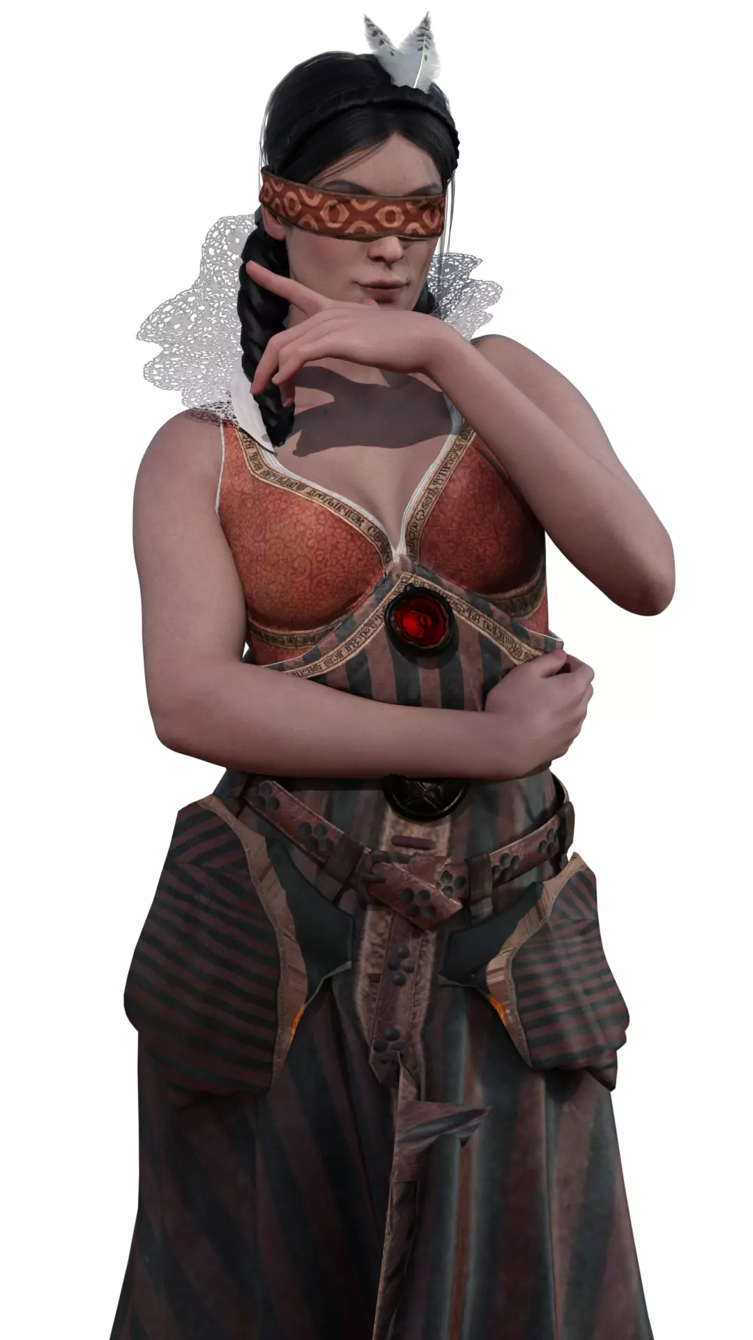 Philippa Eilhart The Blind Visionary 3D print model