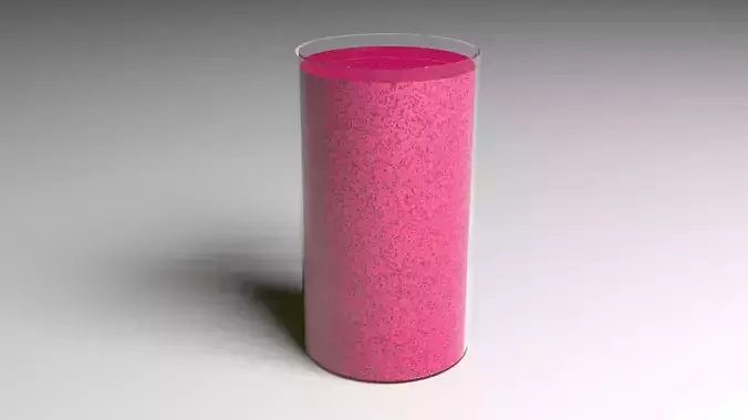 Dragonfruit Juice 3D model 3