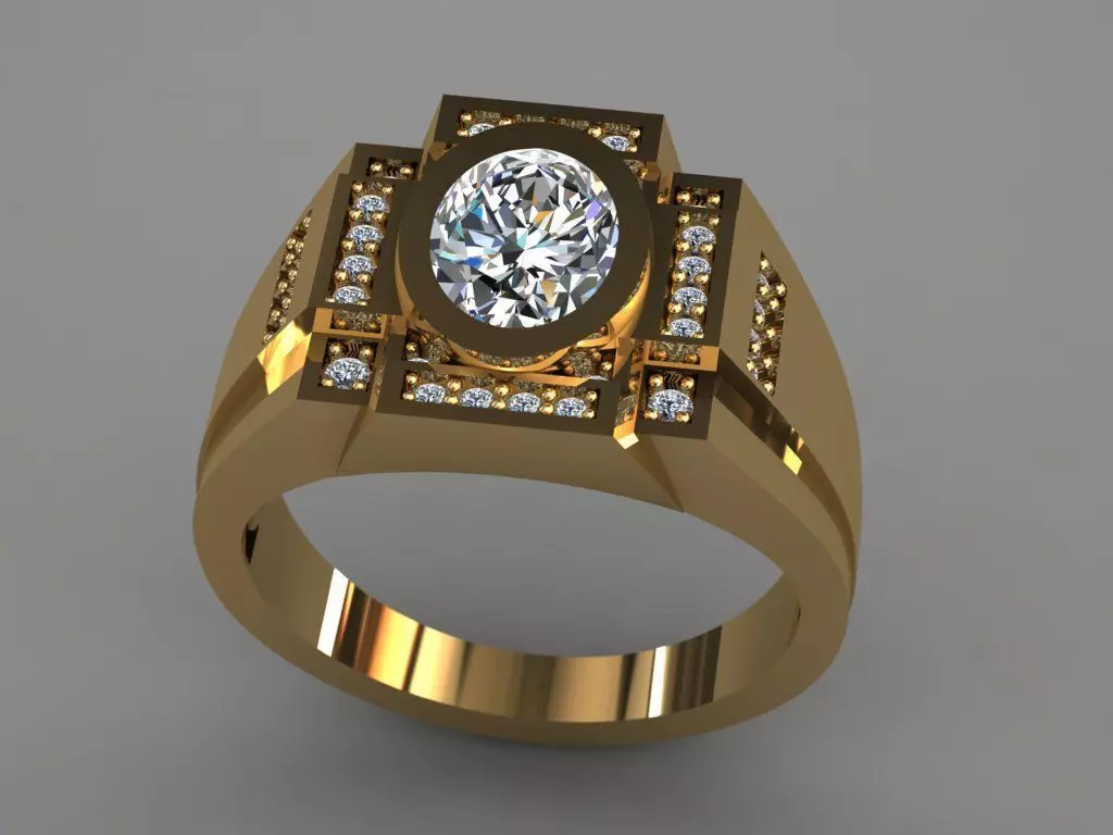 Big ring  3D print model_0