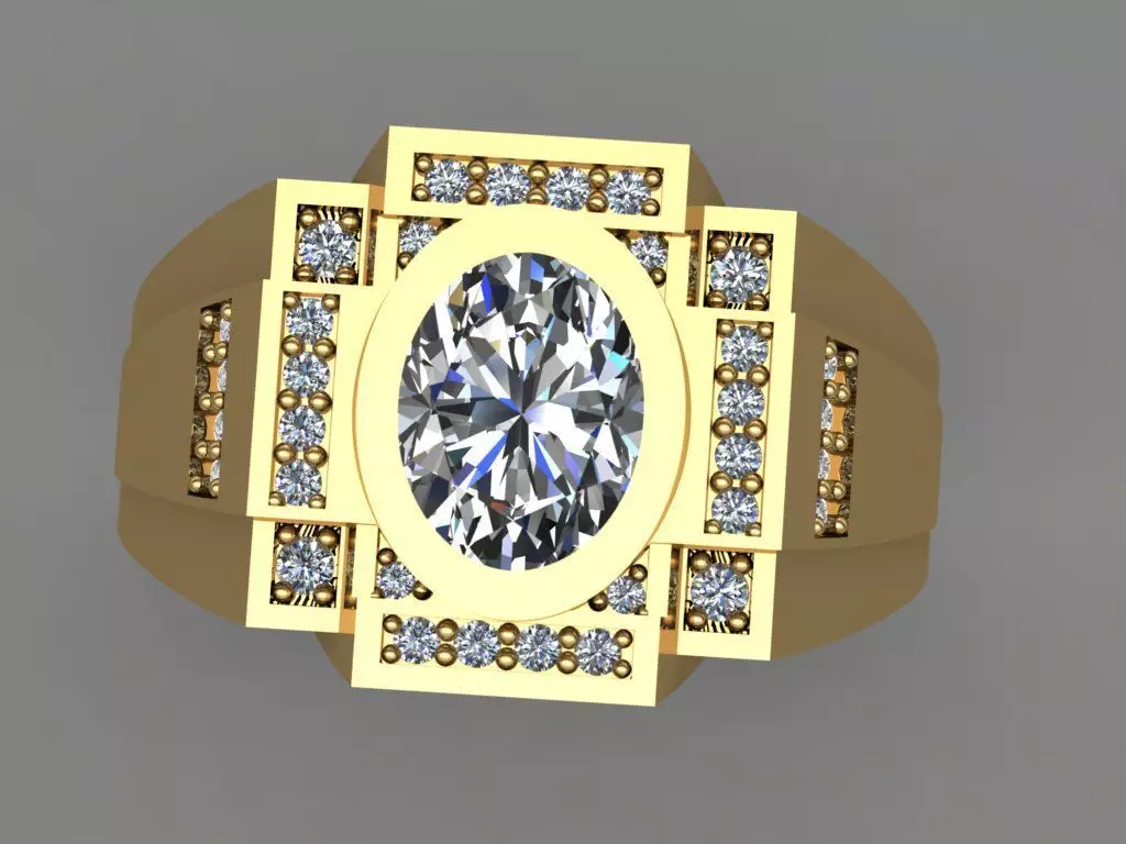 Big ring  3D print model_1