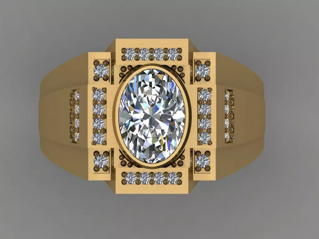 Big ring  3D print model_6