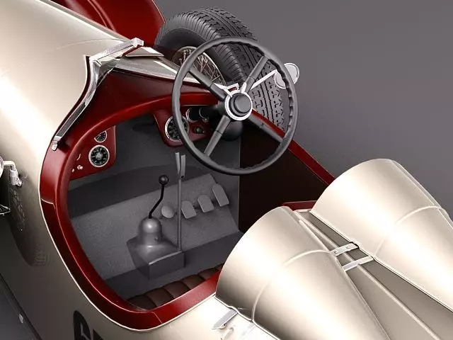 Austro Daimler 1929 3D model_8