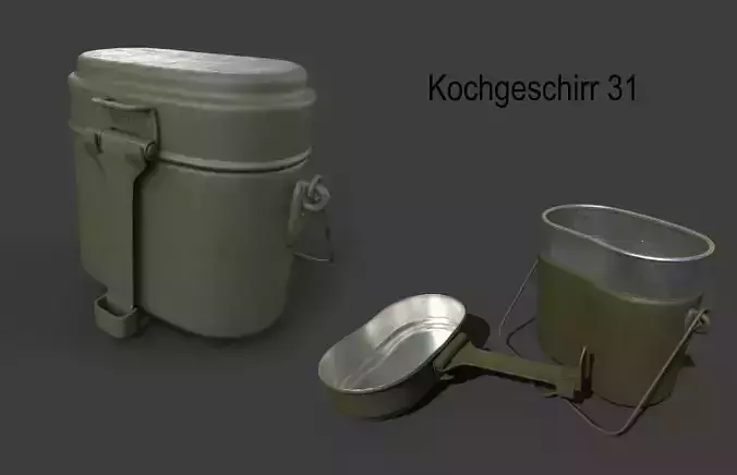 German Wehrmacht Kochgeschirr 31