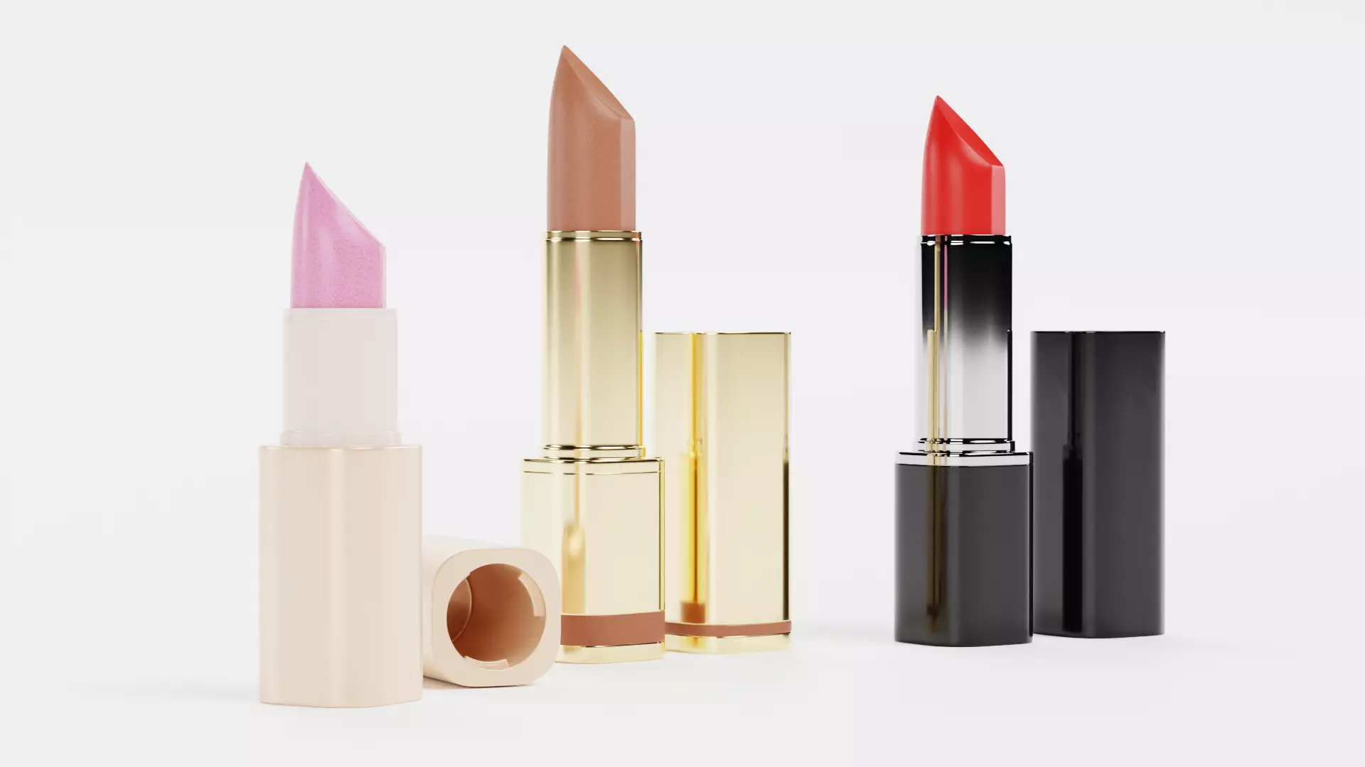 -Lipsticks- 3D model_2