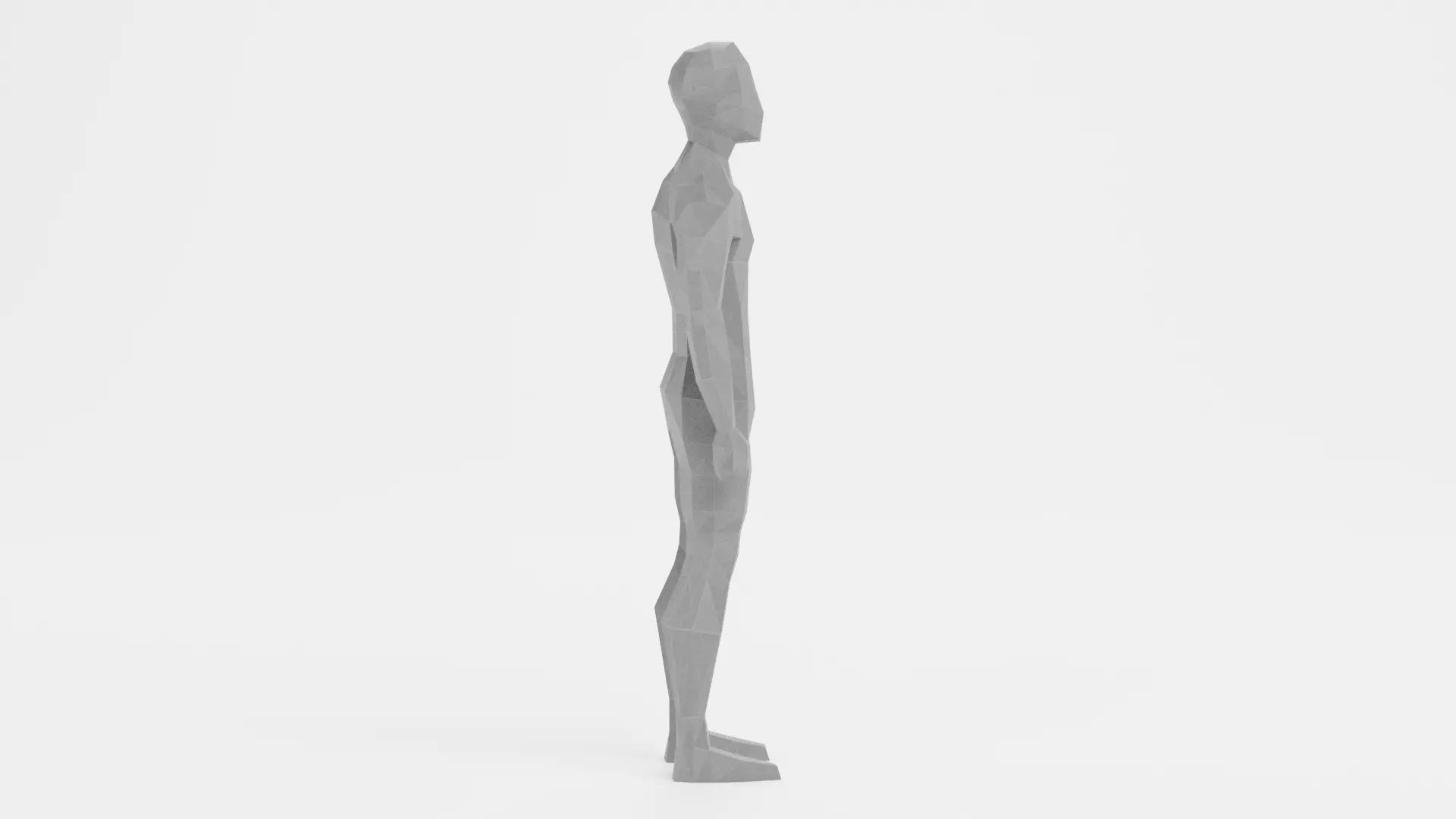 -Low Polygon Male Character- Low-poly 3D model_3