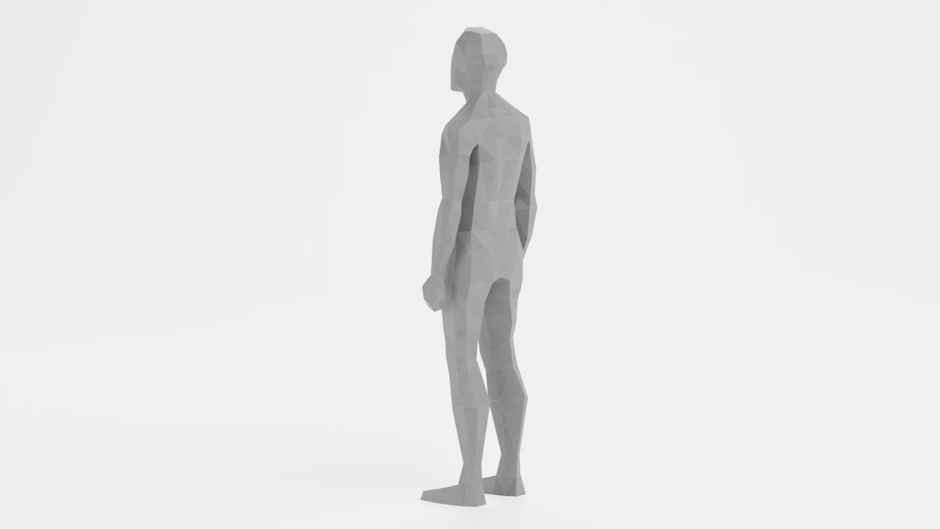-Low Polygon Male Character Rigged- Low-poly 3D model_7