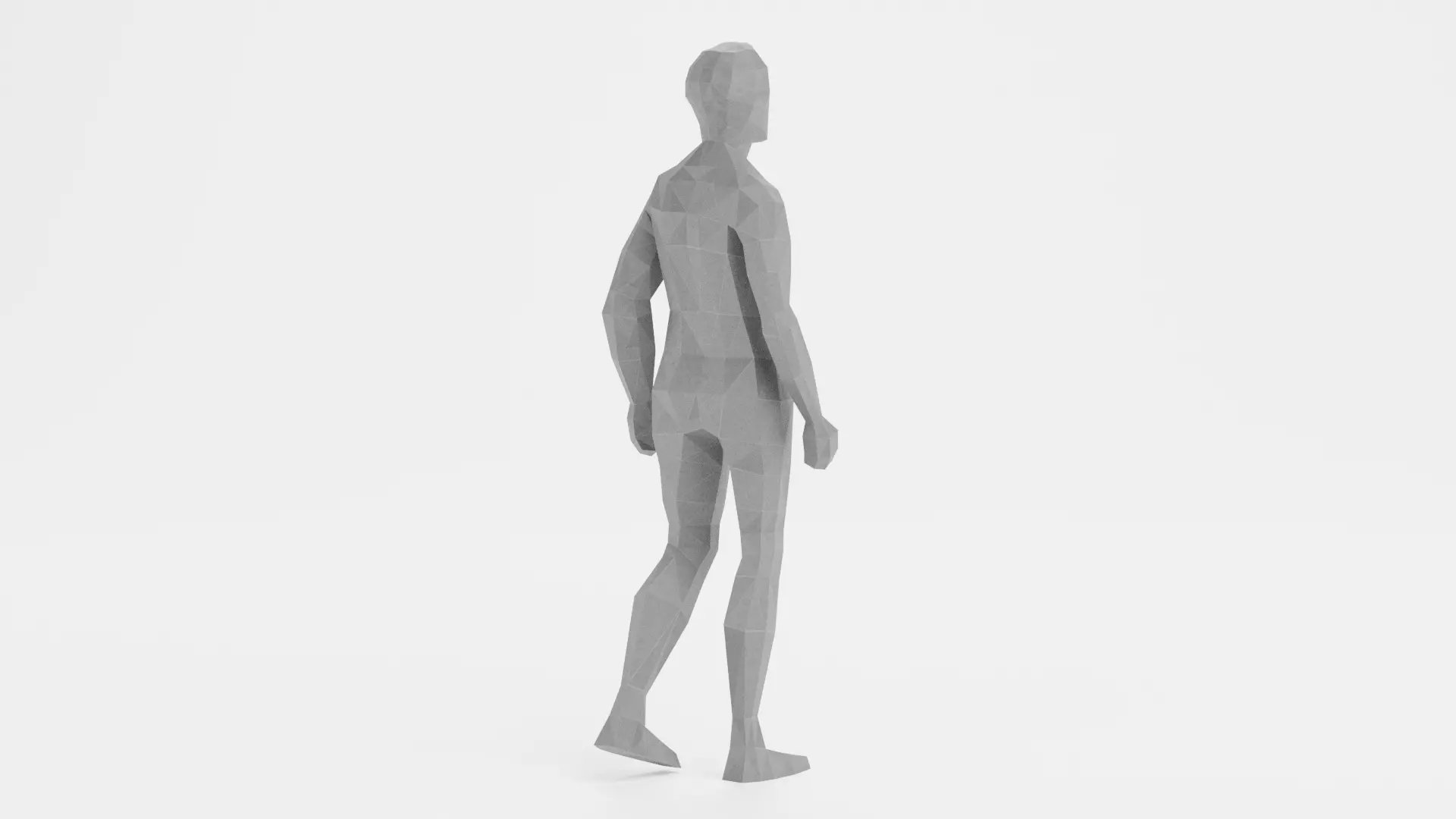 -Low Polygon Male Character Rigged- Low-poly 3D model_4