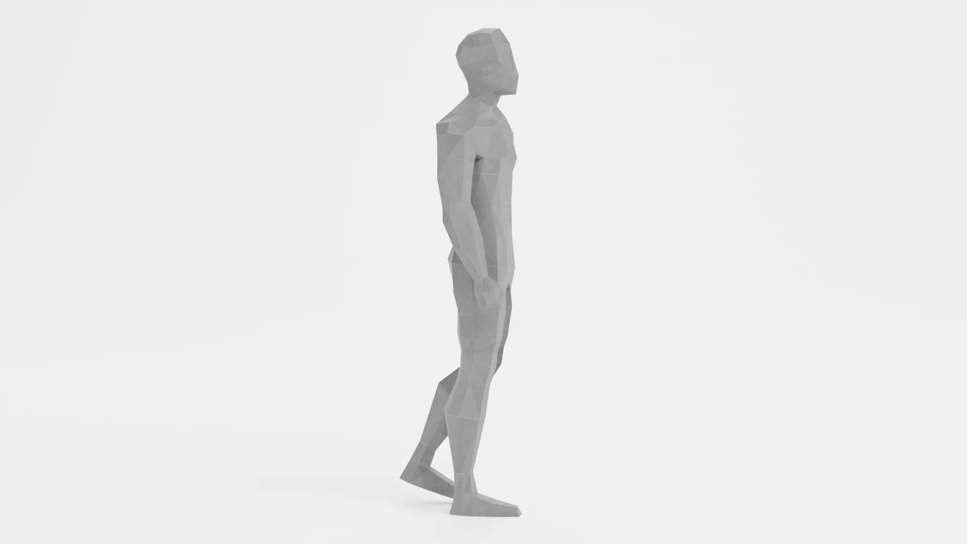 -Low Polygon Male Character Rigged- Low-poly 3D model_3