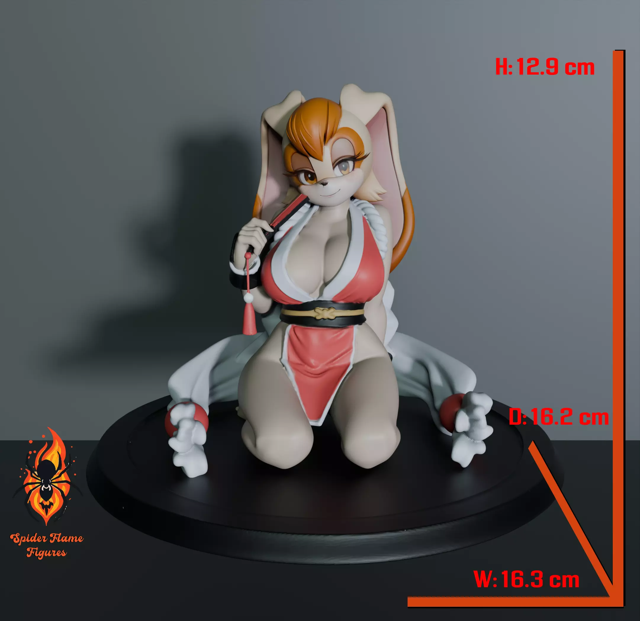 Vanilla Shiranui - Sonic the hedgehog 3D print model_0