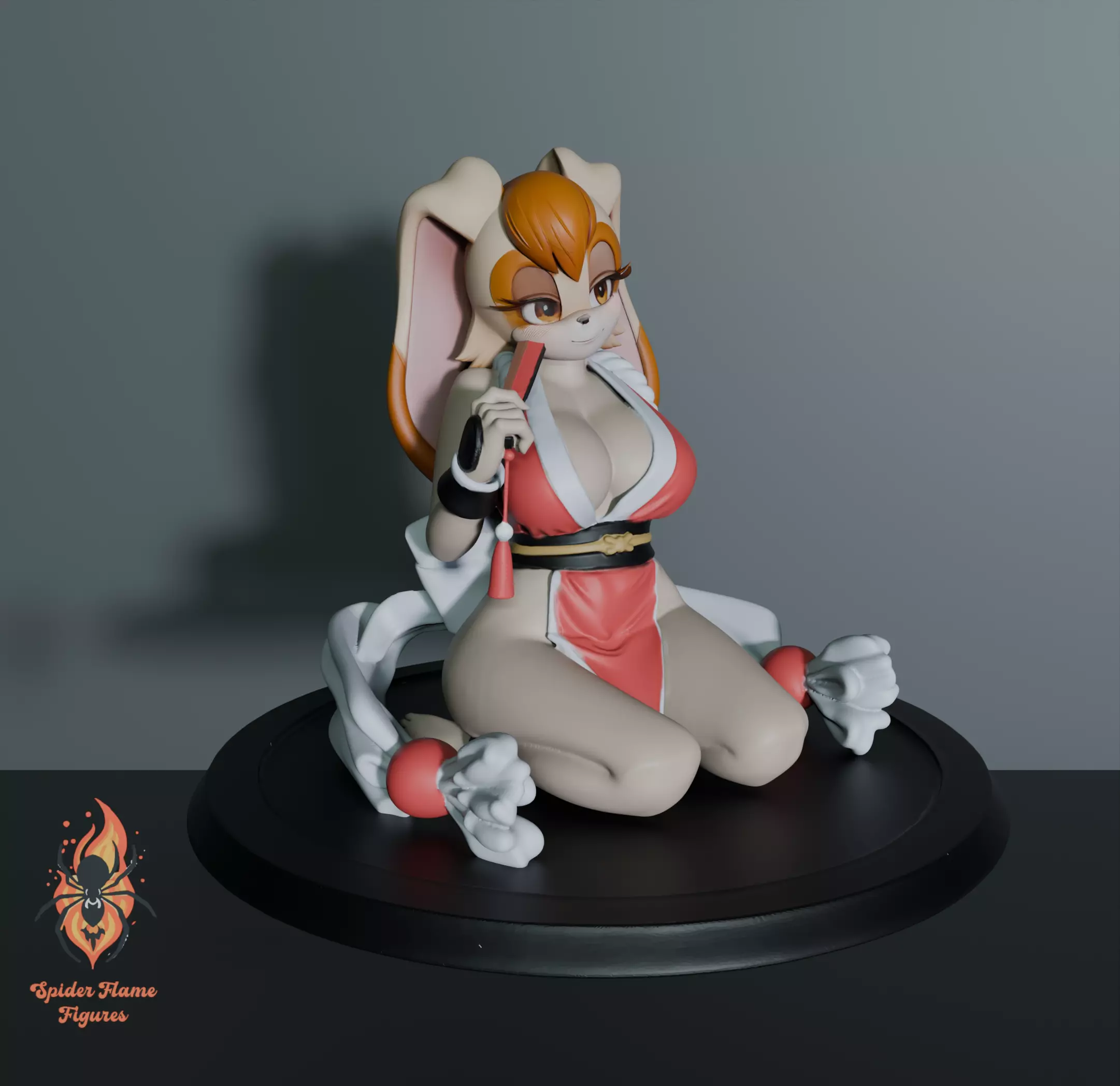 Vanilla Shiranui - Sonic the hedgehog 3D print model_3