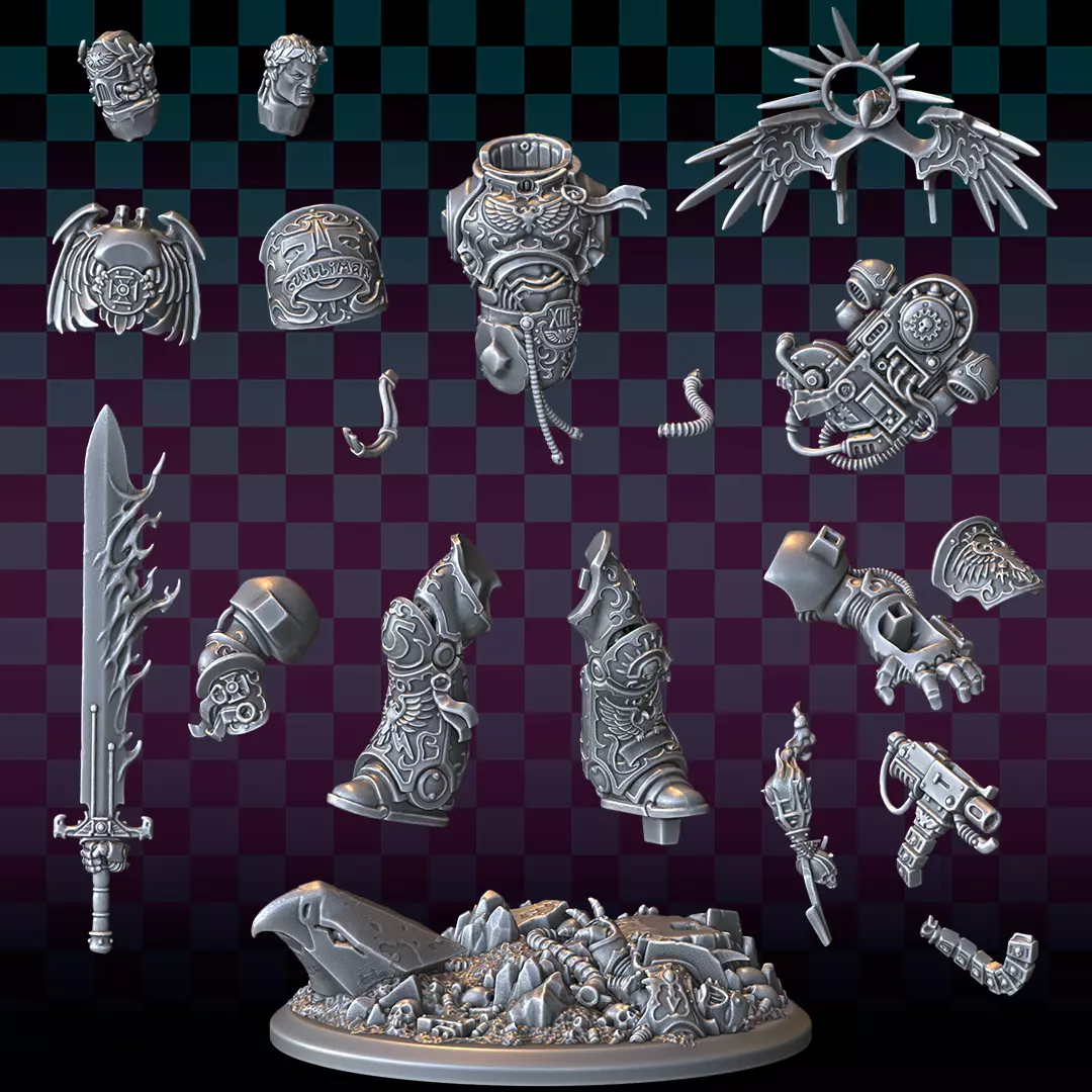 Space Caesar 3D print model_4