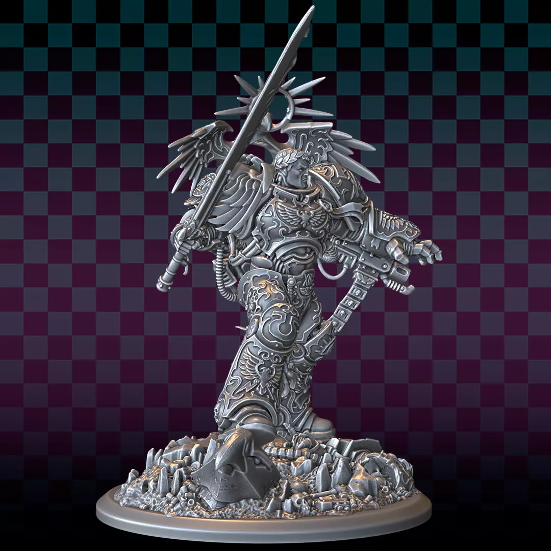 Space Caesar 3D print model_1