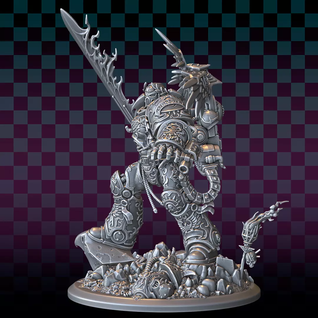 Space Caesar 3D print model_3