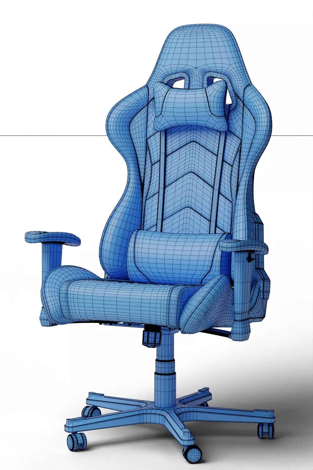 DXRacer Formula Series FE08 Gaming Chair - Base Model 3D model_2
