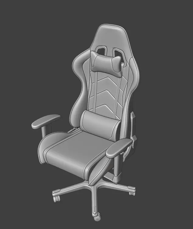 DXRacer Formula Series FE08 Gaming Chair - Base Model 3D model_7
