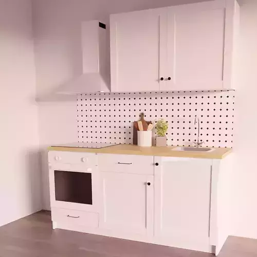 Kitchen Set 180x61x220 IKEA KNOXHULT 