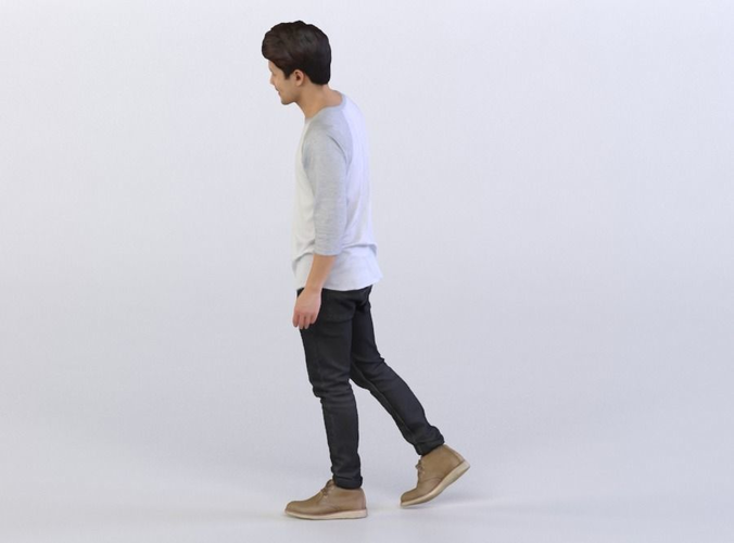 Chen 0456 Man walking towards Camera