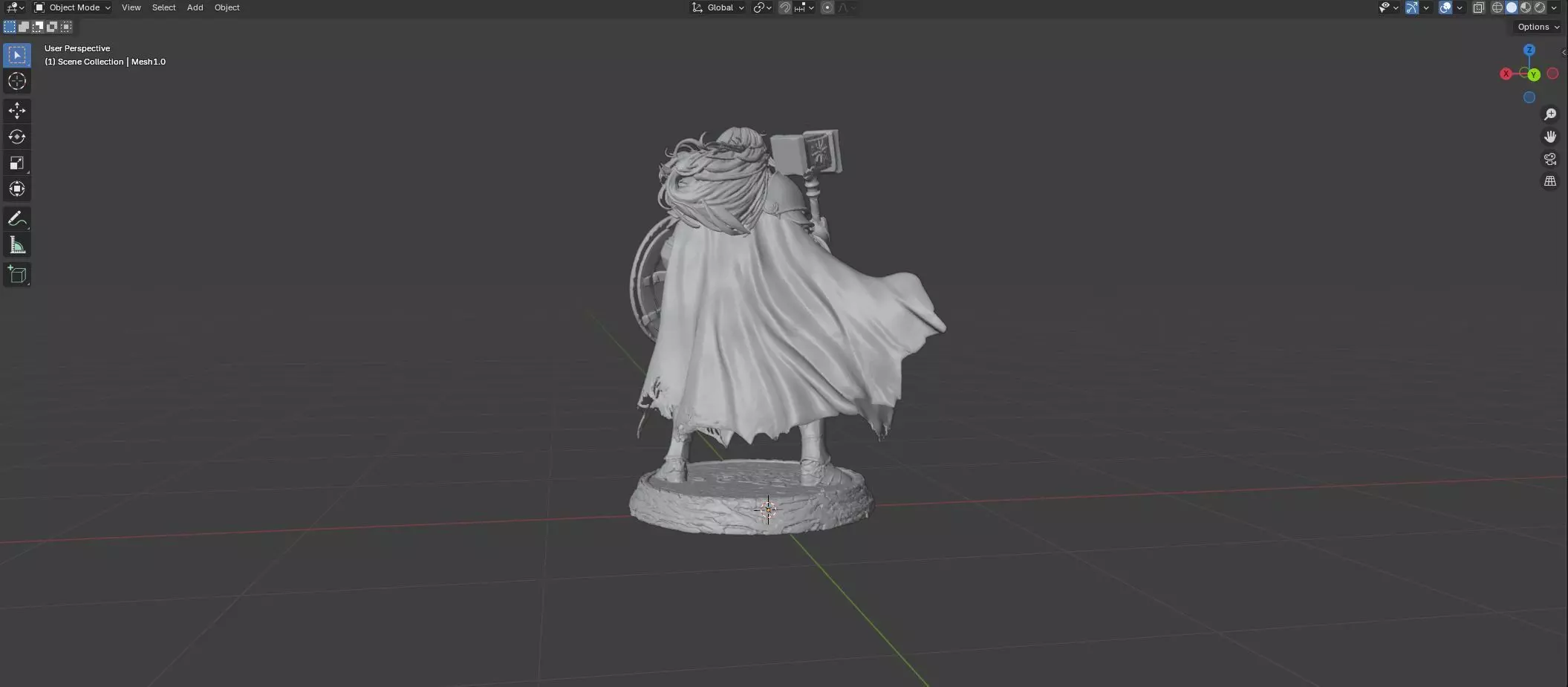 Sunforged Paladin 3D print model_3