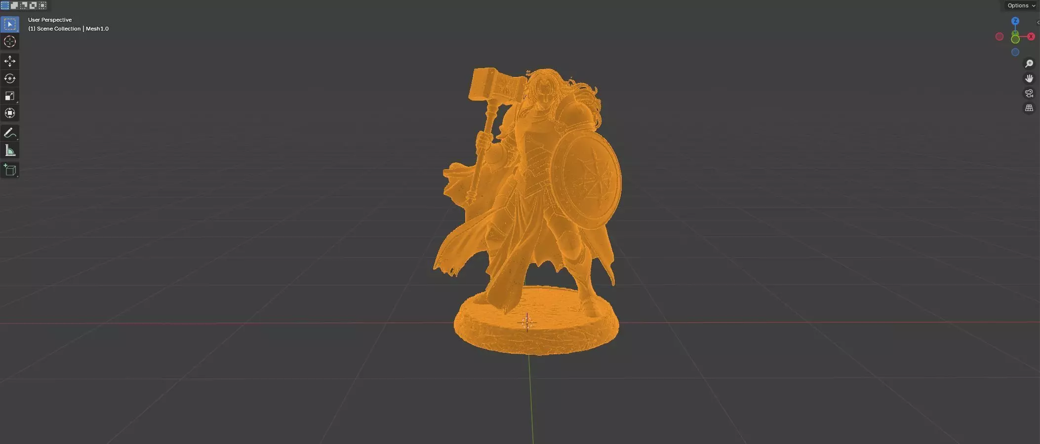 Sunforged Paladin 3D print model_5