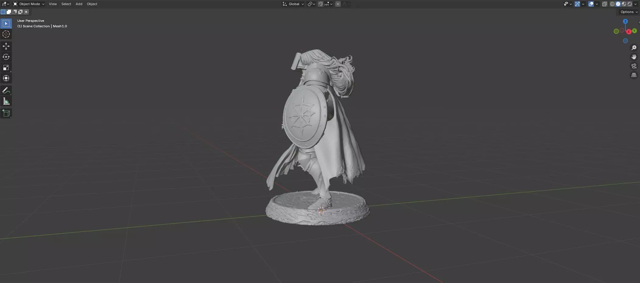 Sunforged Paladin 3D print model_4