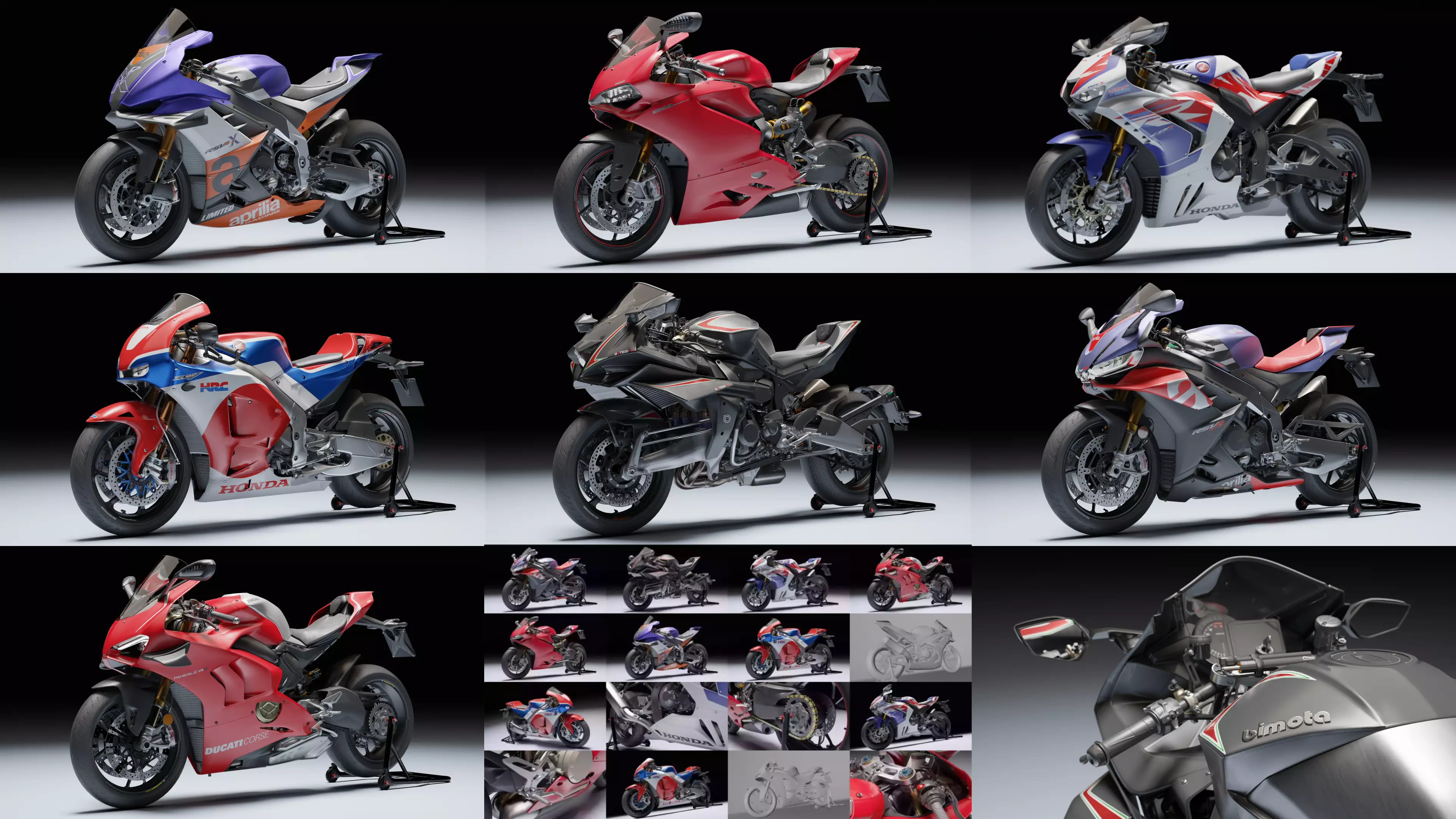 Track Weapons Premium Pack 3D Model Collection_0