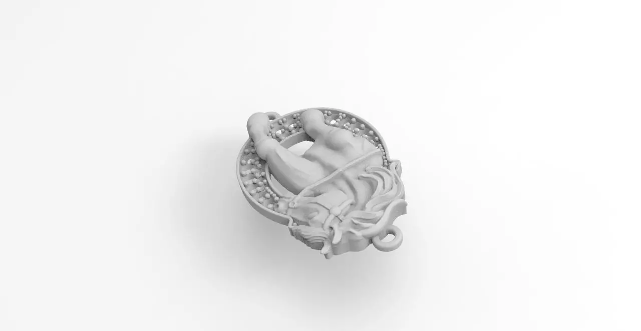 herraje caballo  3D print model_2