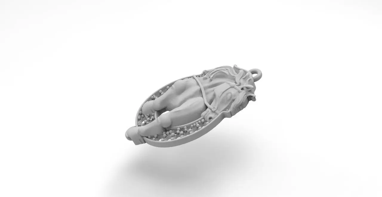herraje caballo  3D print model_1