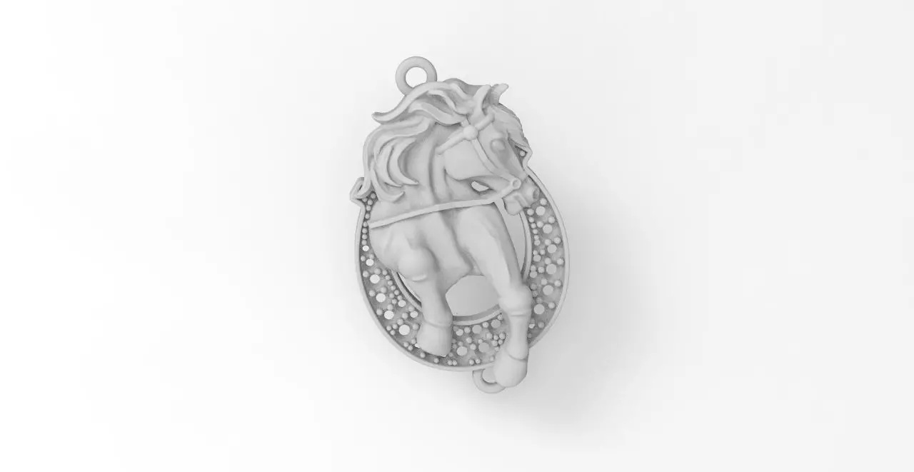 herraje caballo  3D print model_0