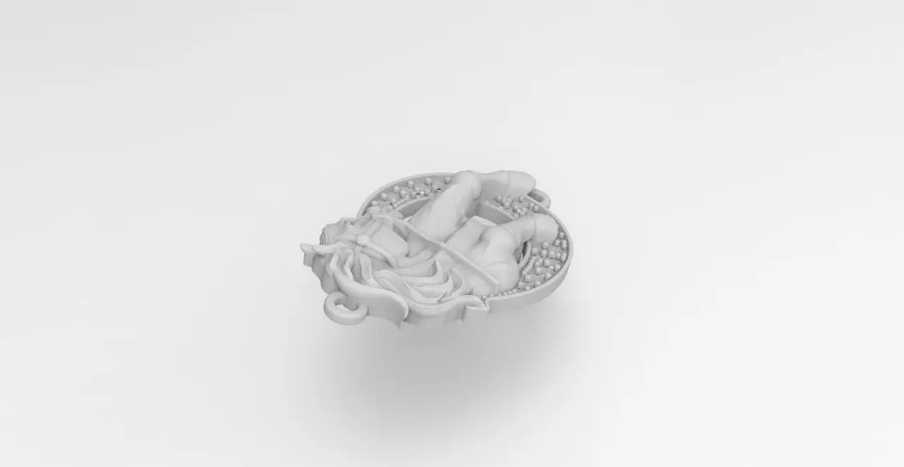 herraje caballo  3D print model_4