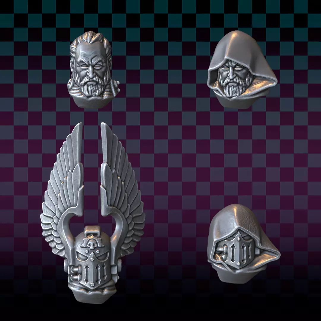 Space First Lion 3D print model_5