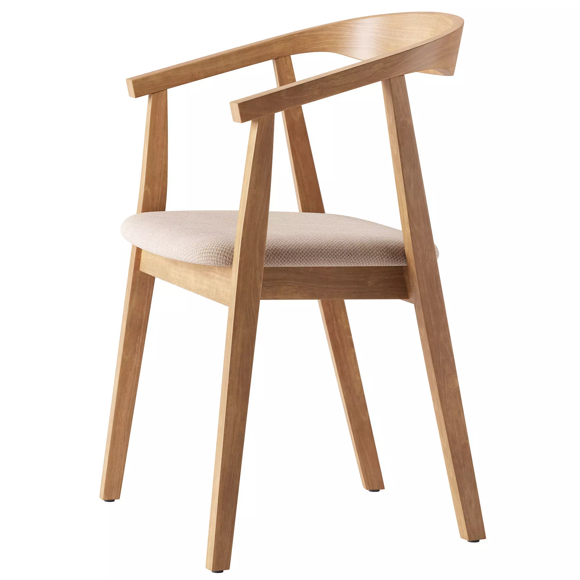 John Chair 3D model_4