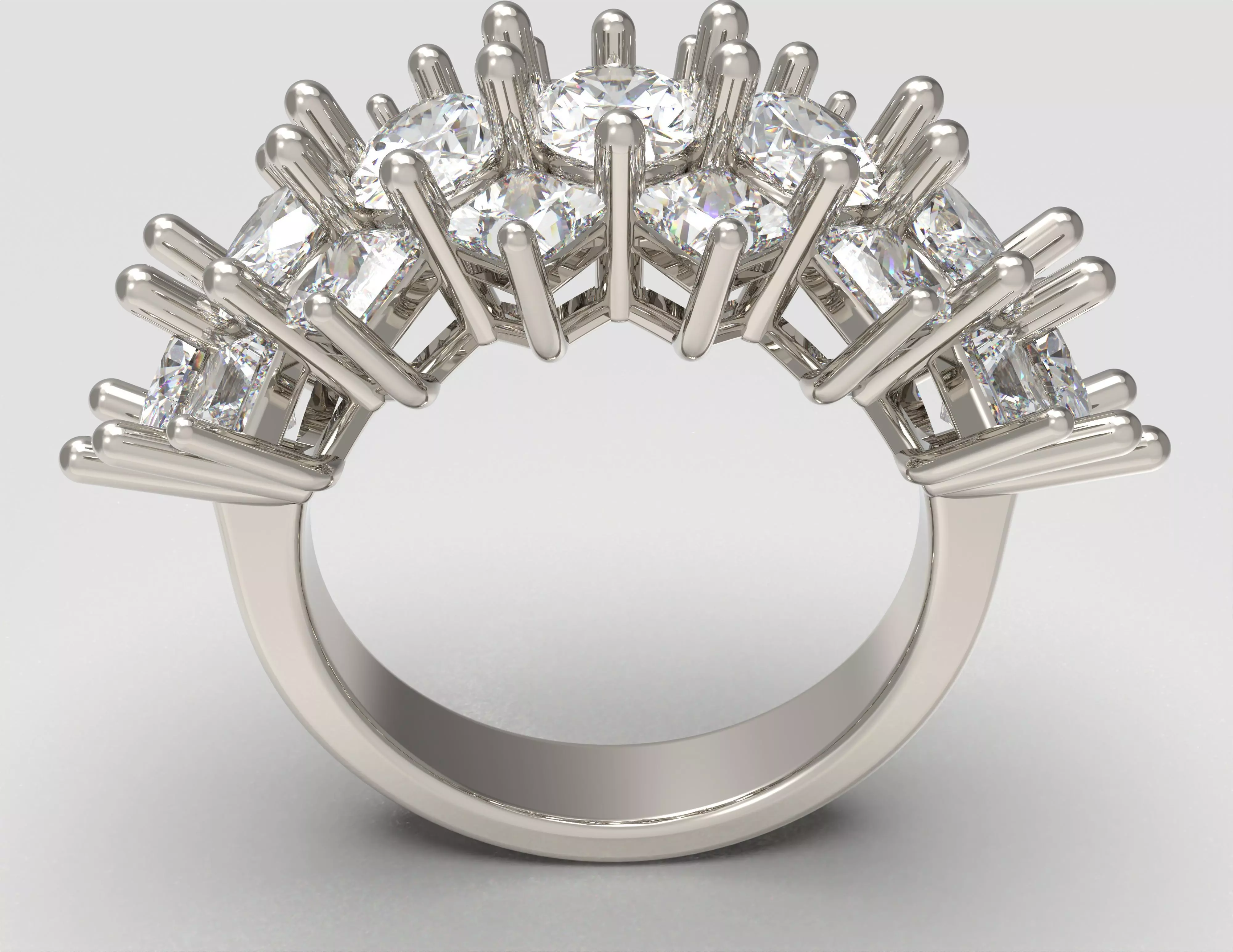 The Imperial Duet Ring 3D print model_11