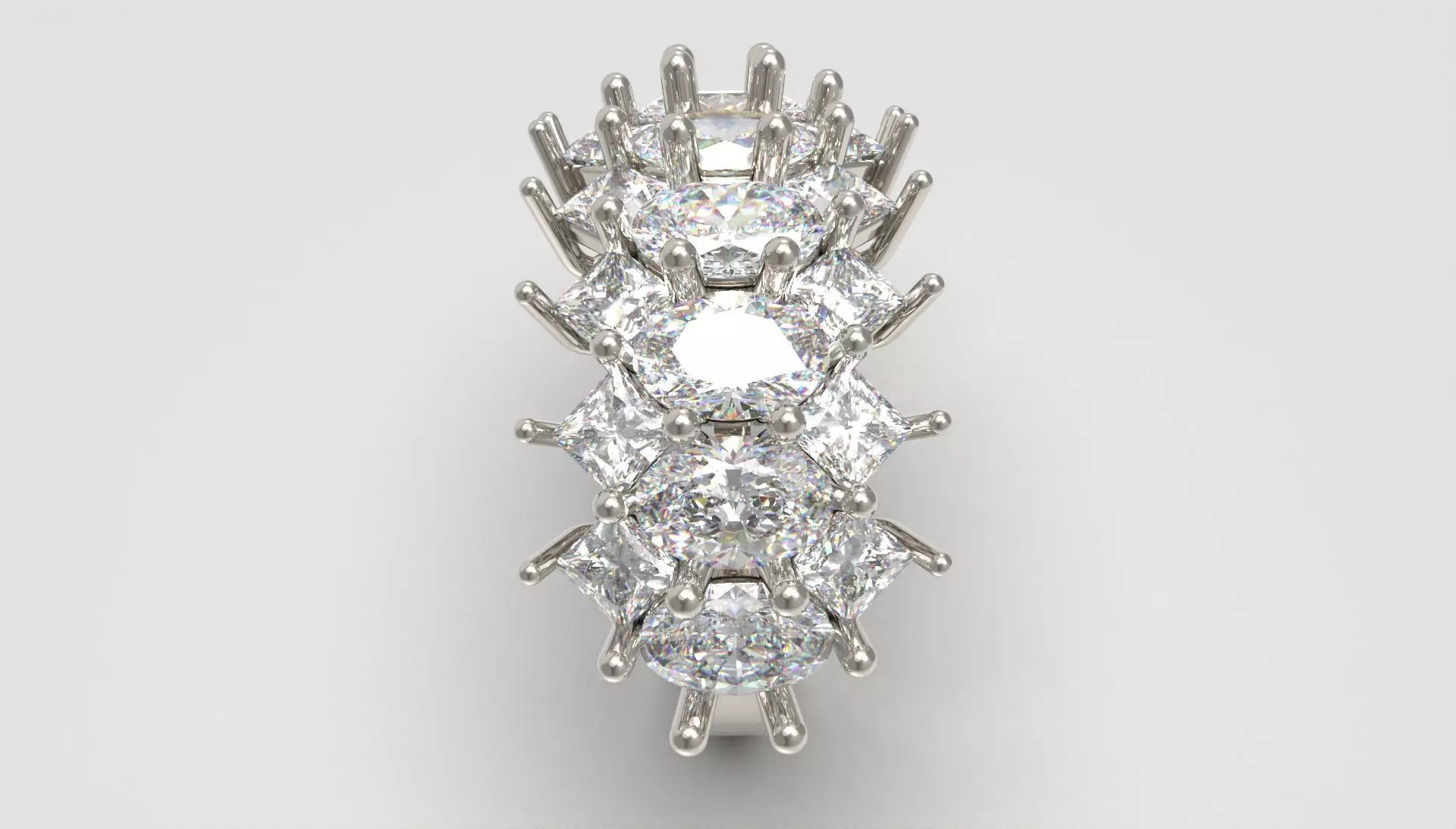 The Imperial Duet Ring 3D print model_5