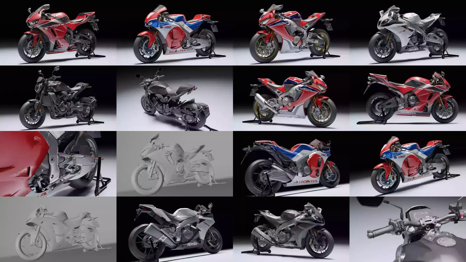 Ultimate Superbikes Garage All in One  3D Model Collection_43