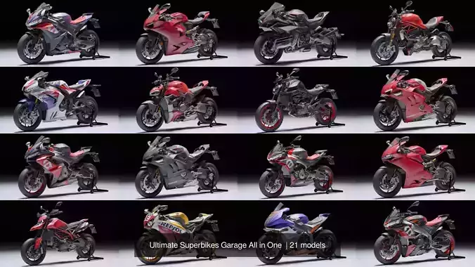 Ultimate Superbikes Garage All in One 