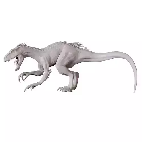 indoraptor jurassic world hight detail 3dprint