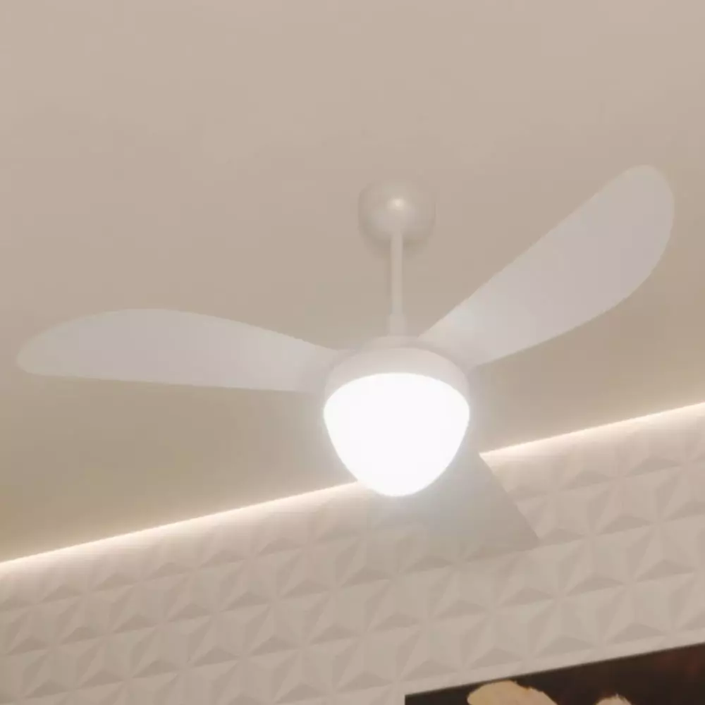 Modern Ceiling Fan Model G 3D Model Native Blender BLEND Low-poly 3D model_0