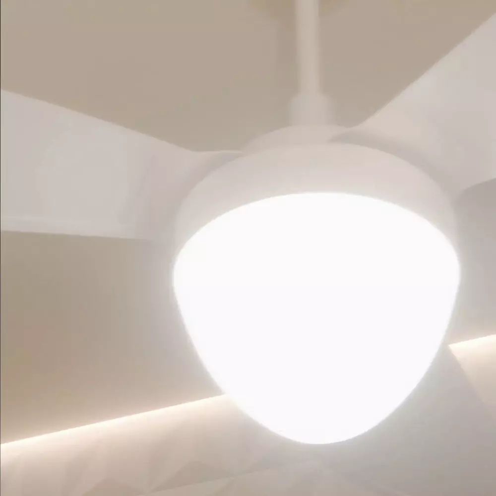 Modern Ceiling Fan Model G 3D Model Native Blender BLEND Low-poly 3D model_3