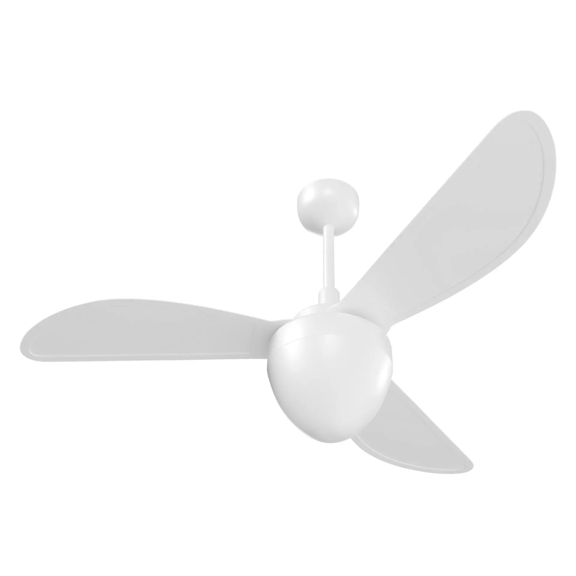 Modern Ceiling Fan Model G 3D Model Native Blender BLEND Low-poly 3D model_5