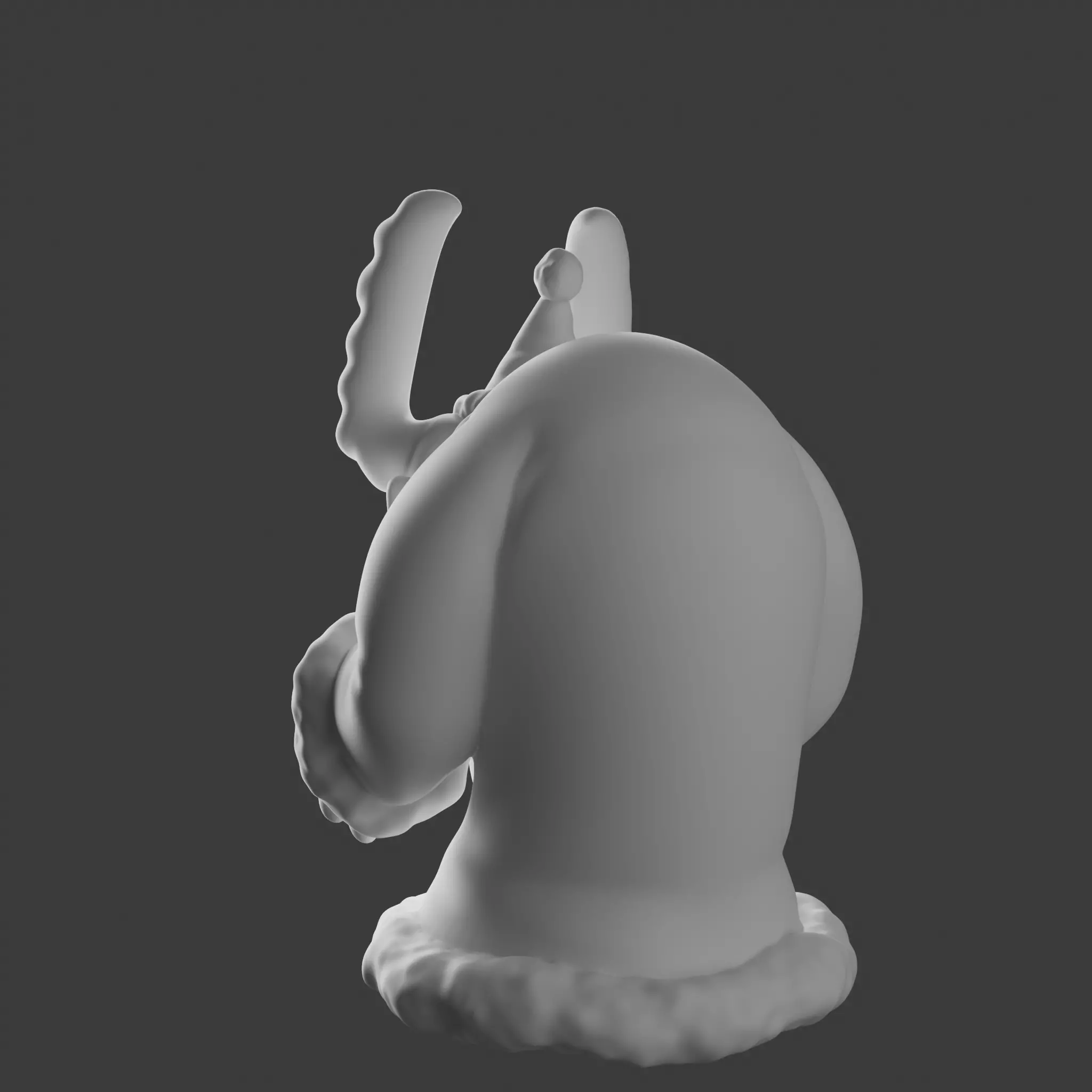 Krampus the other santa 3D print model_5
