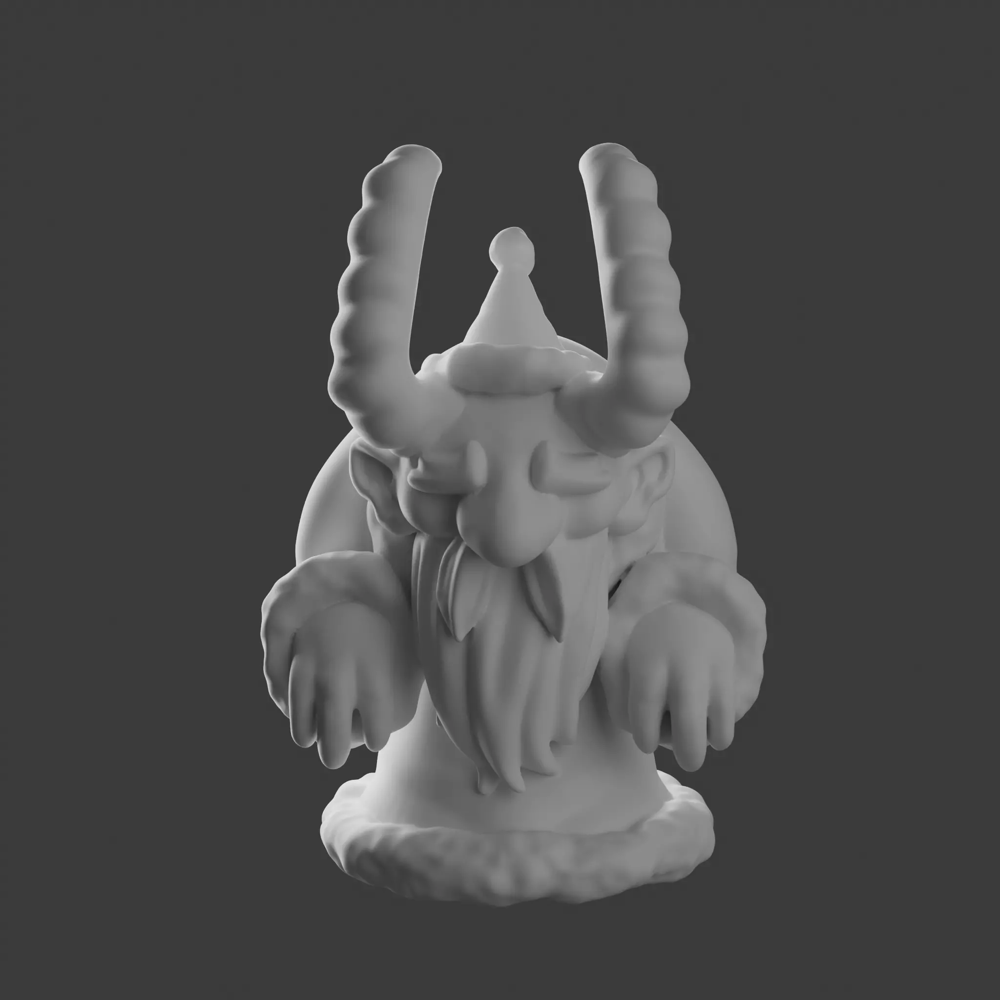 Krampus the other santa 3D print model_1