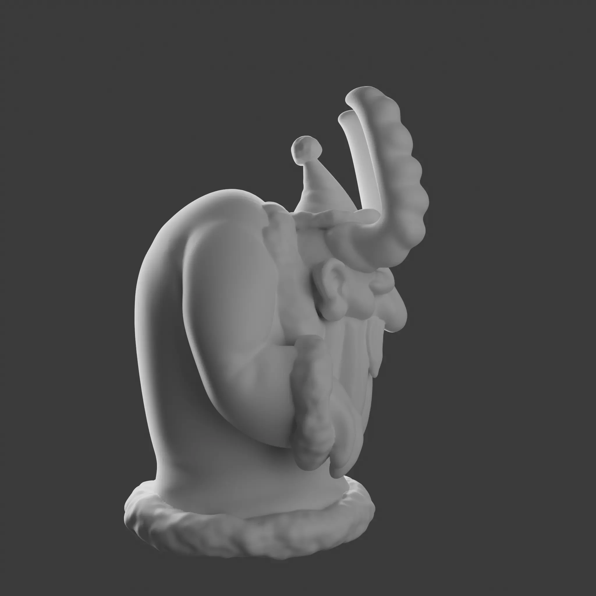 Krampus the other santa 3D print model_4