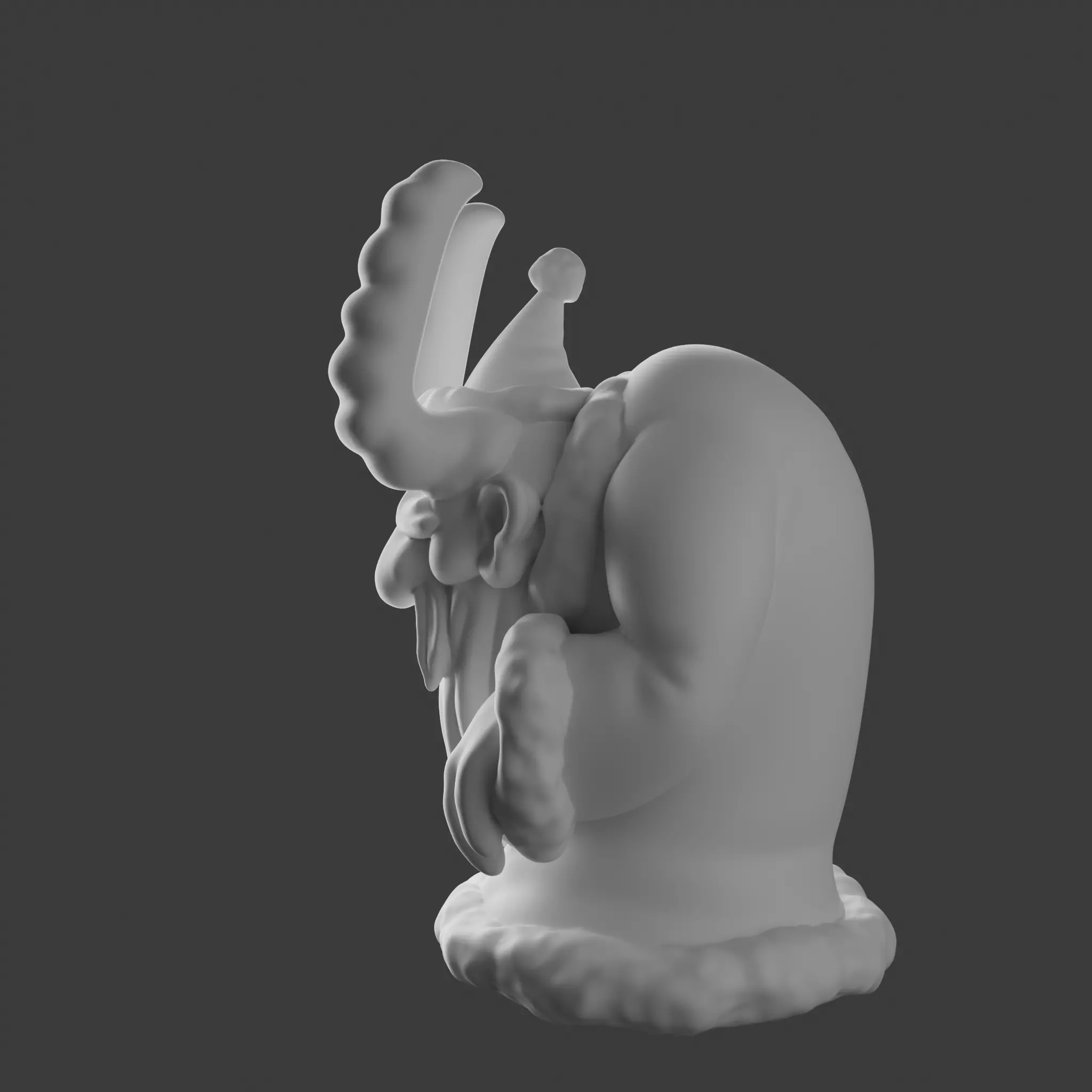 Krampus the other santa 3D print model_7