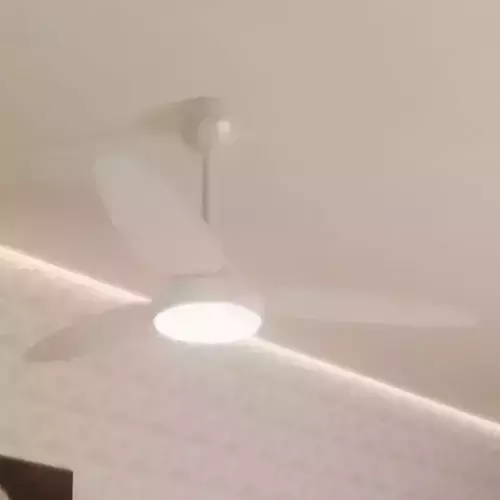 Ceiling Fan Model S 3D Model Blender OBJ FBX STL Multi Format