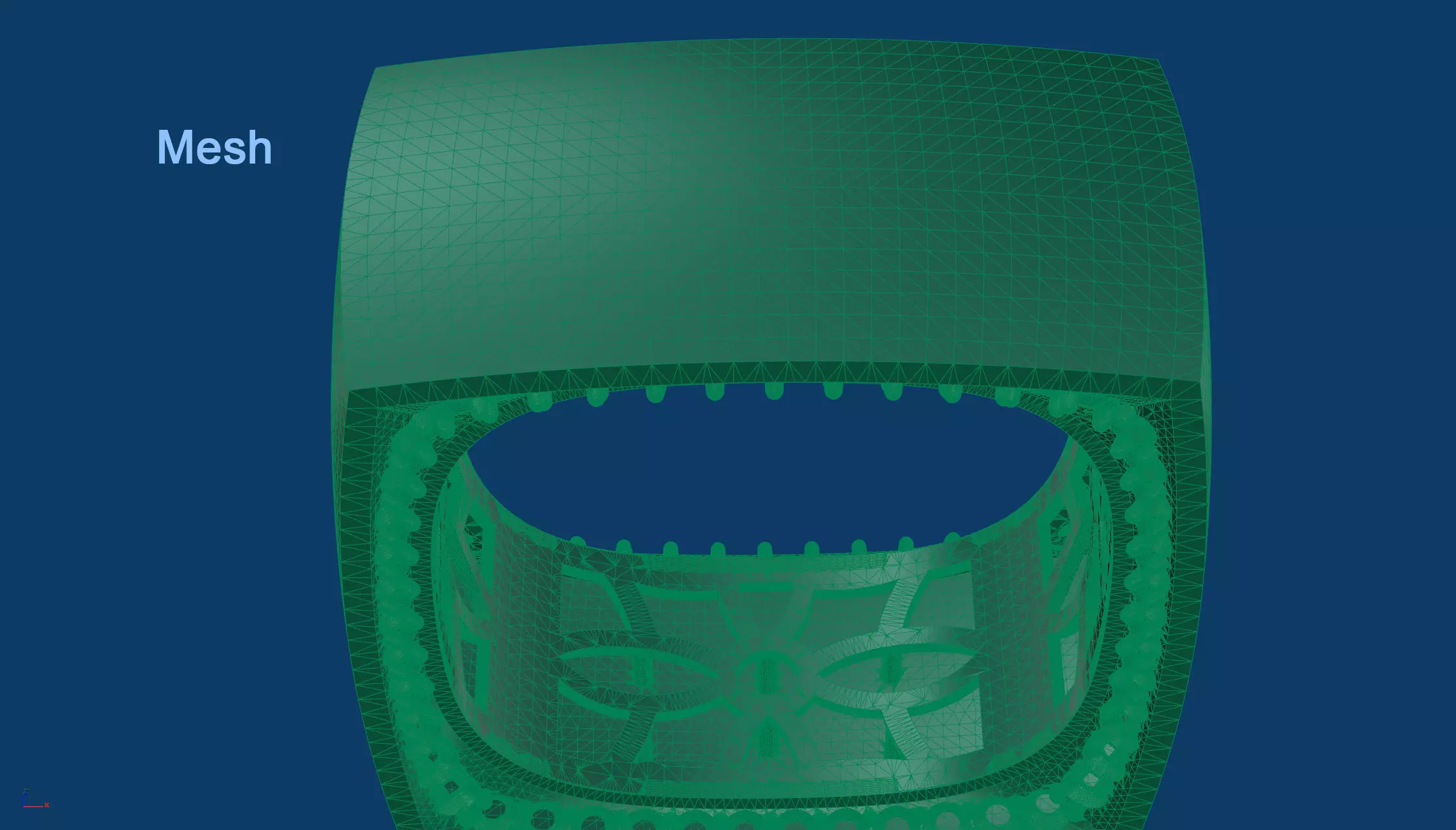 Geometric Hollow Square Ring Inspired by Vhernier 3D print model_10