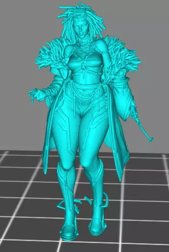 Woman Free 3D print model