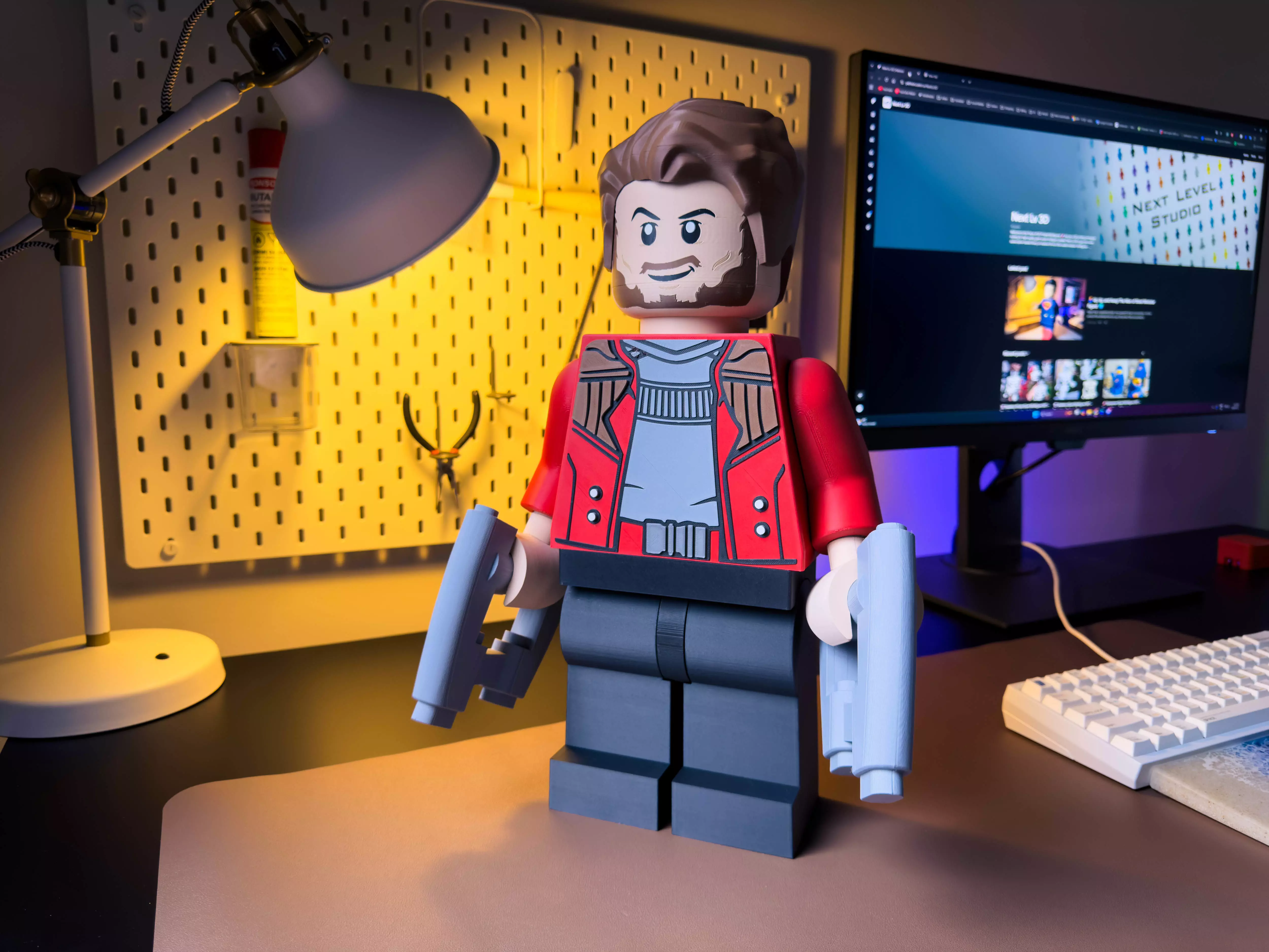 The Star-Lord Modular Figure Free 3D print model_2