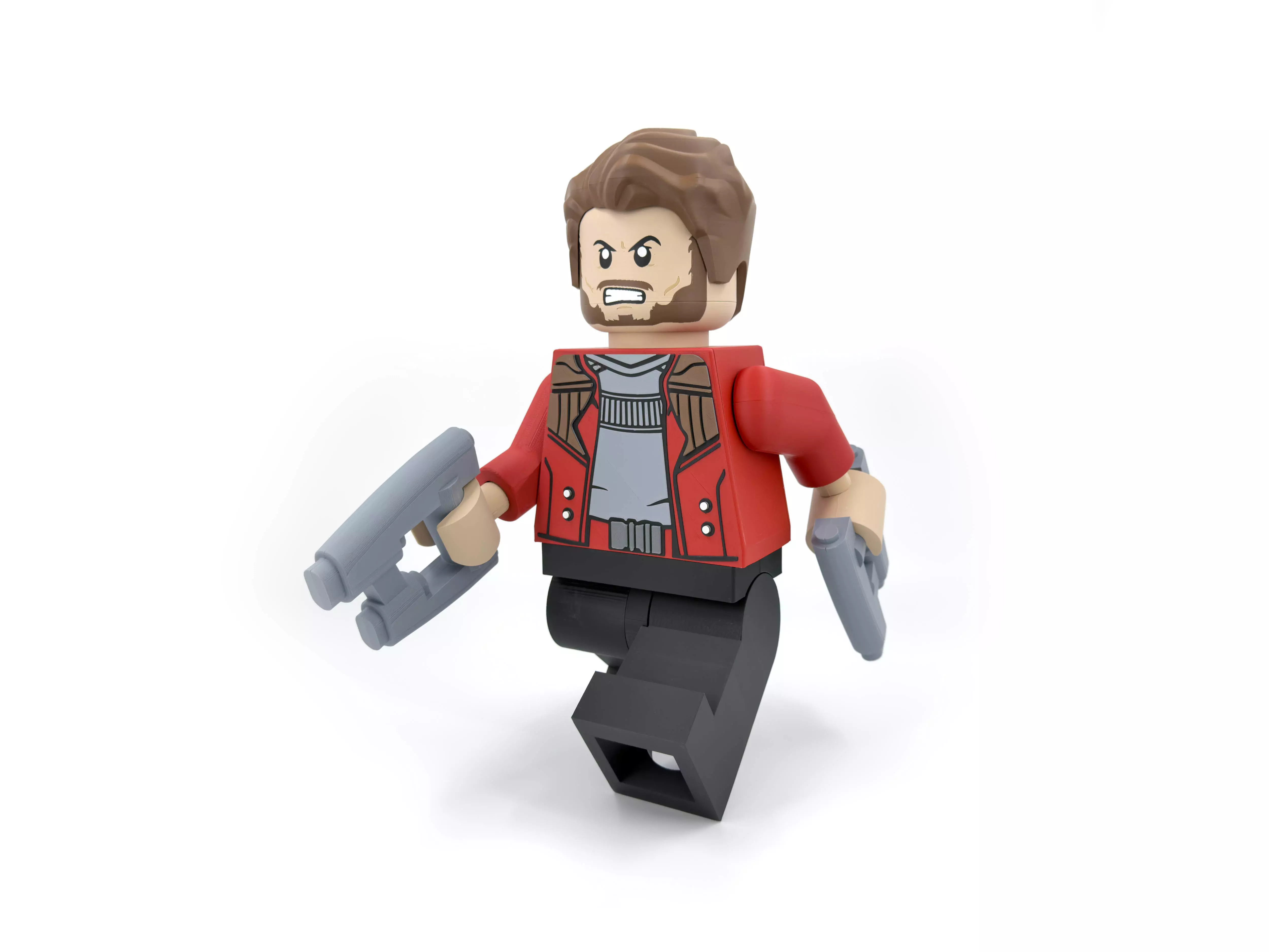 The Star-Lord Modular Figure Free 3D print model_4