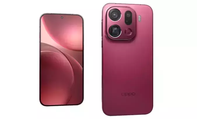OPPO Find X9 Pro Light Red